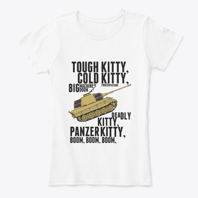 Tough Kitty Cold Kitty  Tiger II T-Shirt