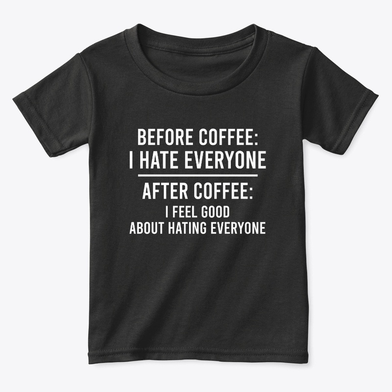 Before coffee
