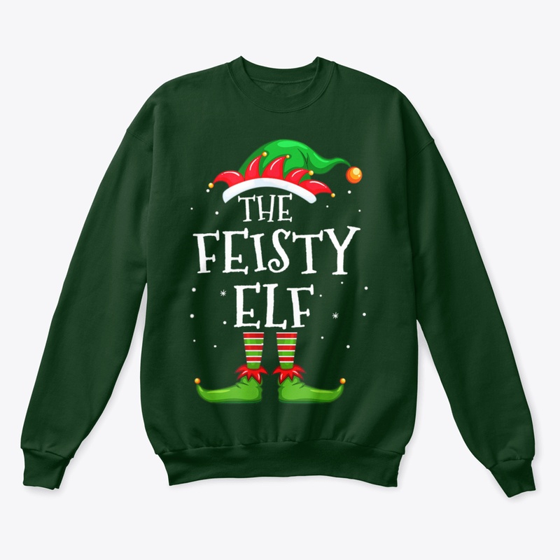 FEISTY ELF FAMILY MATCHING CHRISTMAS GRO