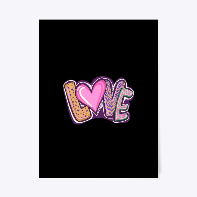 Love Sticker. 