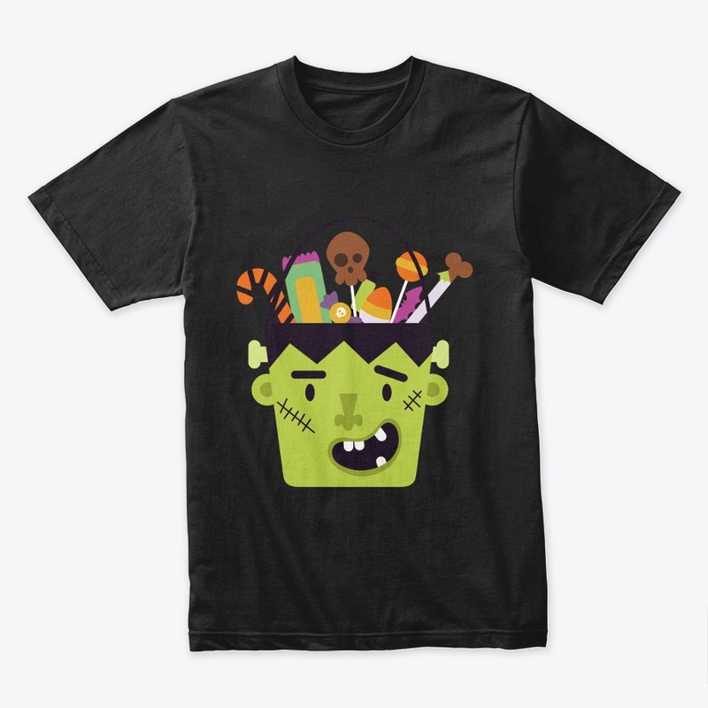 Frankenstein's Head Candy Bucket