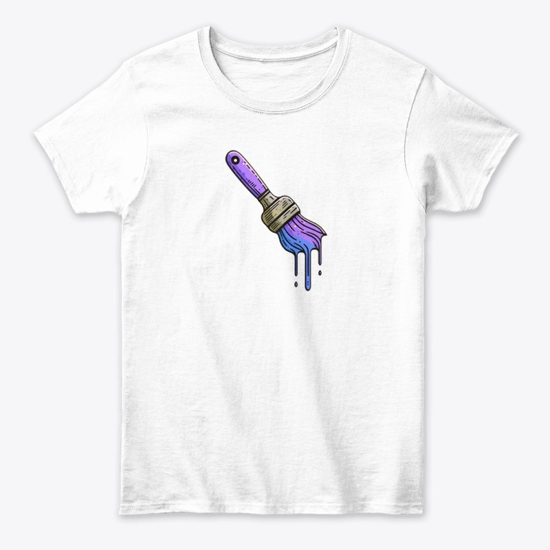 DRIPPING ARTIST PAINTBRUSH