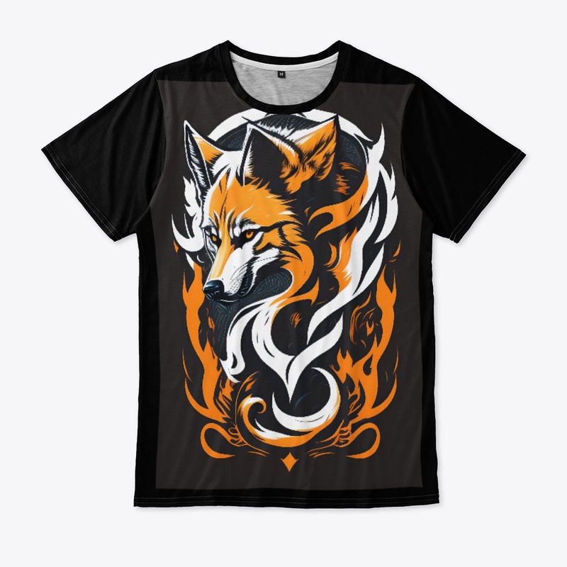 "Fox in a Spring T-Shirt" Clever