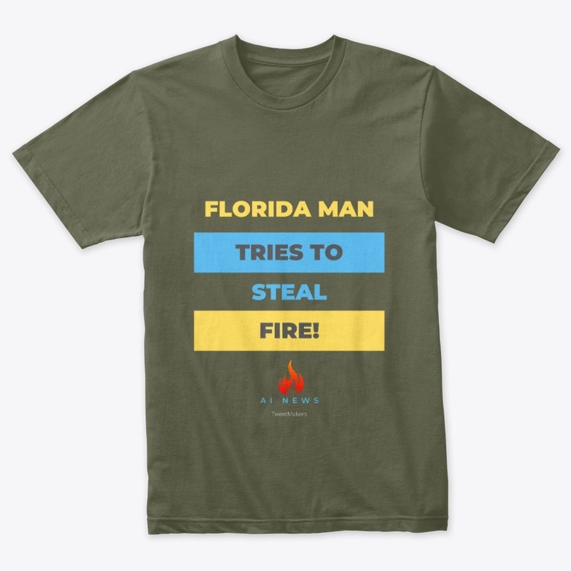 FloridaMan Steals Fire-AI Generated