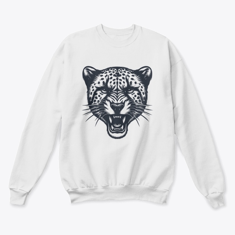 Majestic Angry Cheetah Design