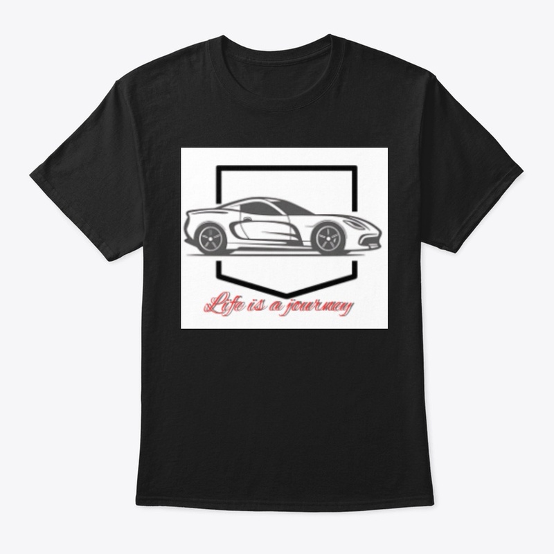 Life is a journey Car logo t-shirt 