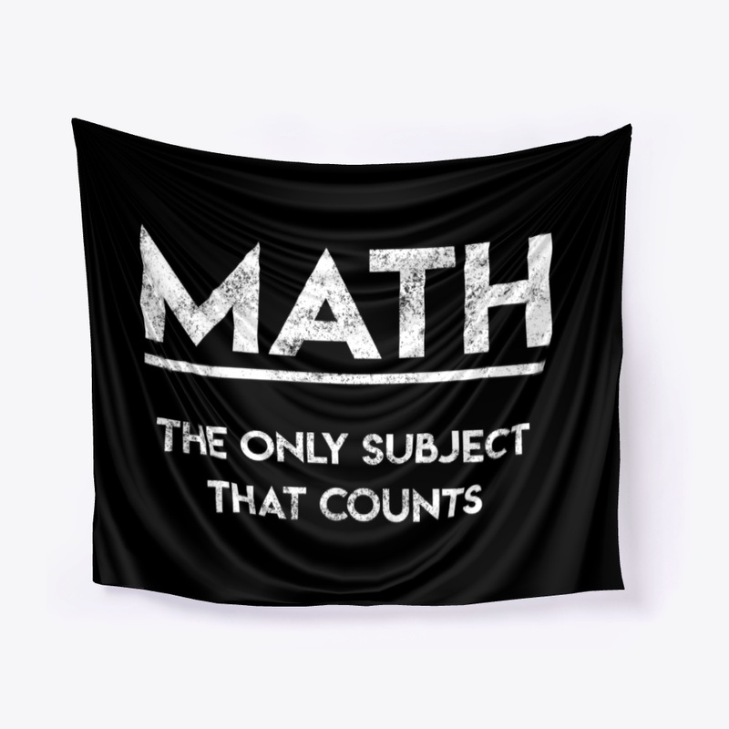 Math The Only Subject That Counts Funny
