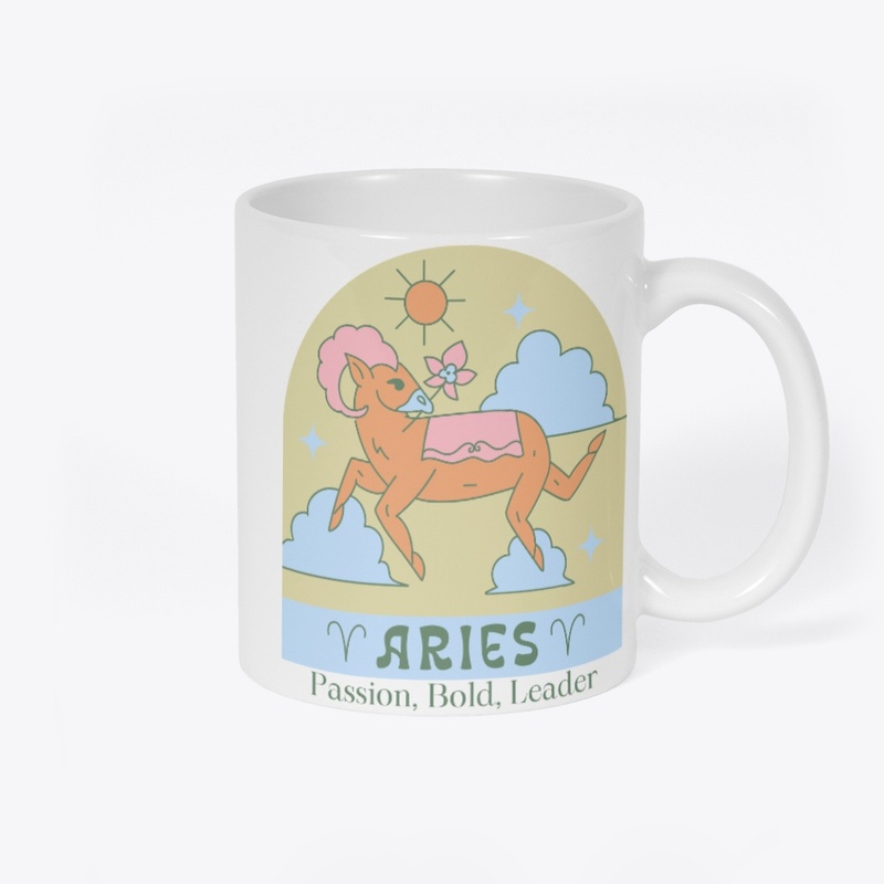 Aries Zodiac Coffee Mug