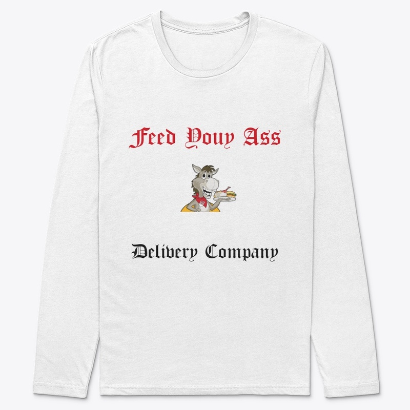 Feed Your Ass tee - Old London Script