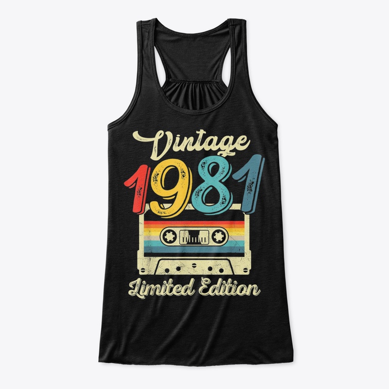 Vintage 1981 Limited Edition 40Th Birthd