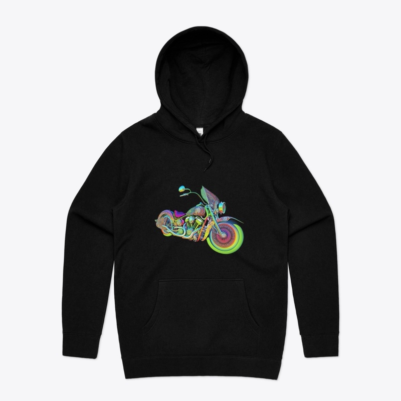 Abstract Biker