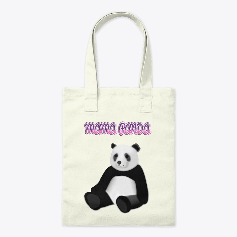 Mama Panda T-Shirt designs