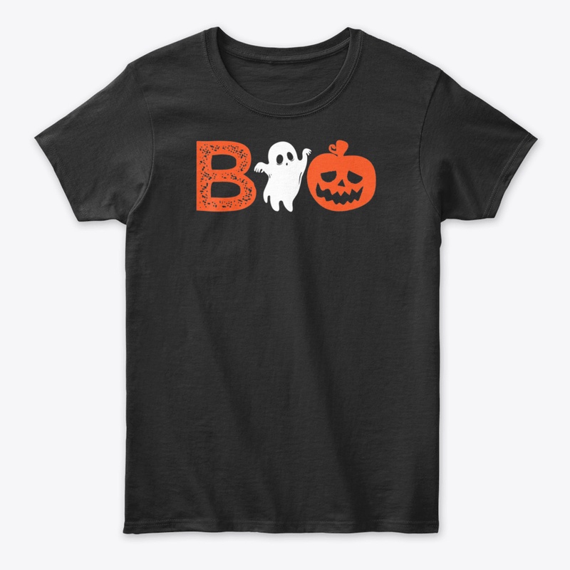 Funny Ghost Boo Pumpkin Halloween 2021 F