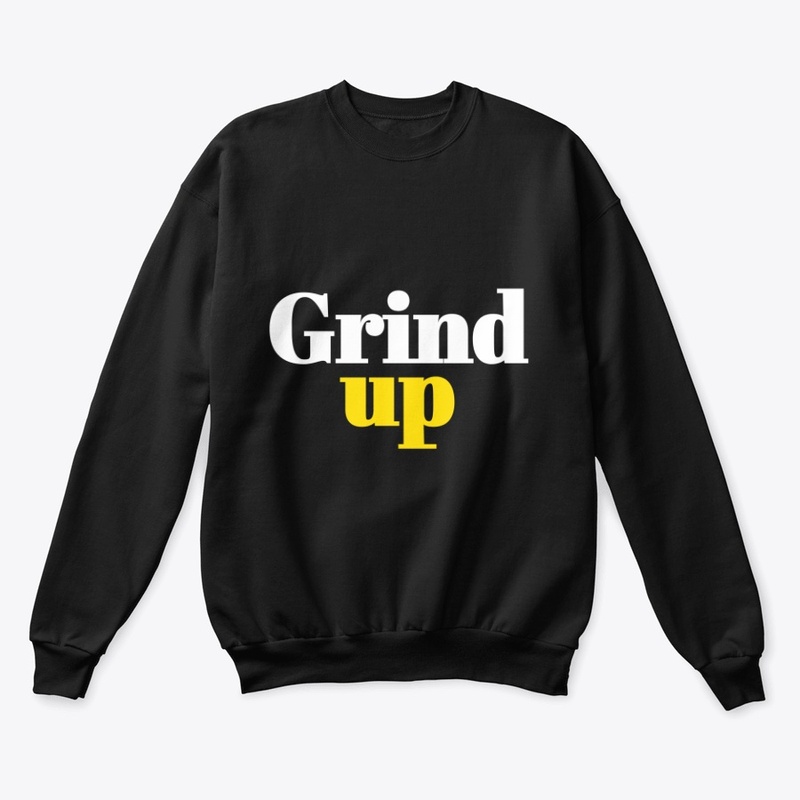 Grind Up– Motivational Typography Design