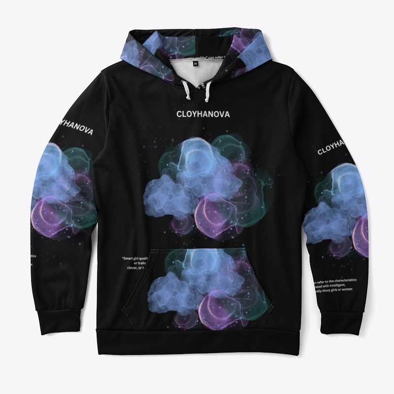 "Clotha Nova Black Hoodie"