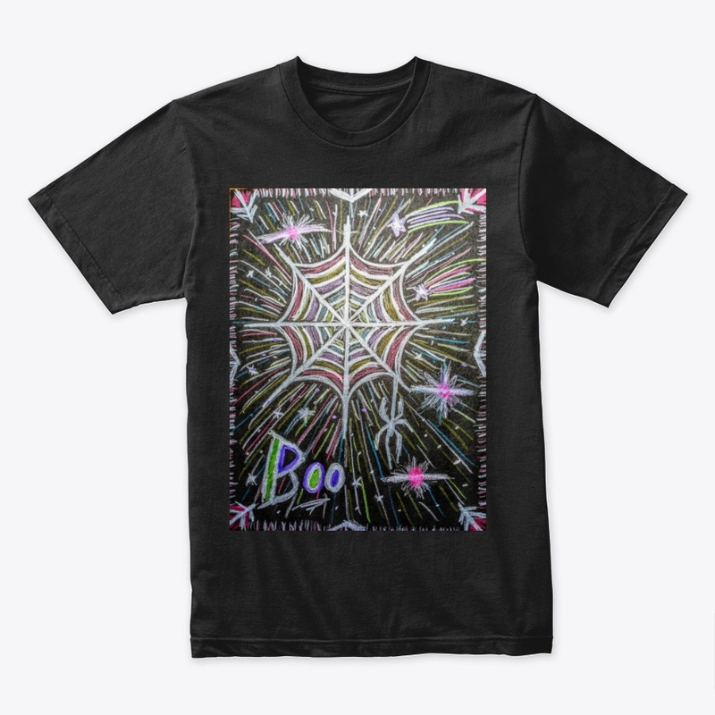 Boo spider web