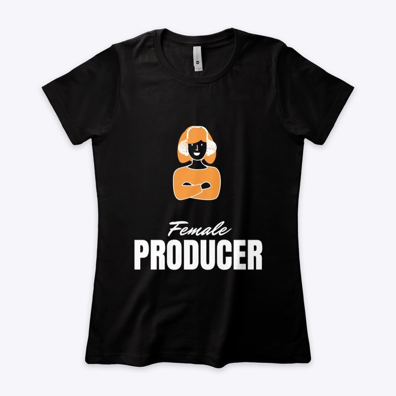 FEMALE PRODUCER - LADY WITH HEADPHONES