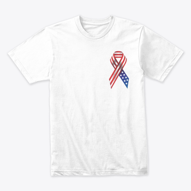USA Ribbon T Shirt