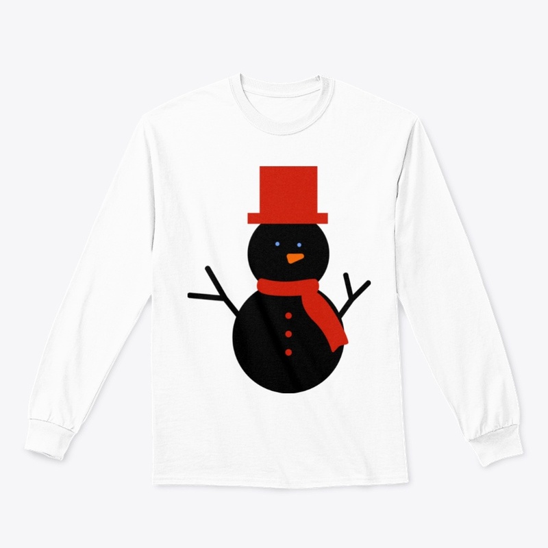 Black snow Man