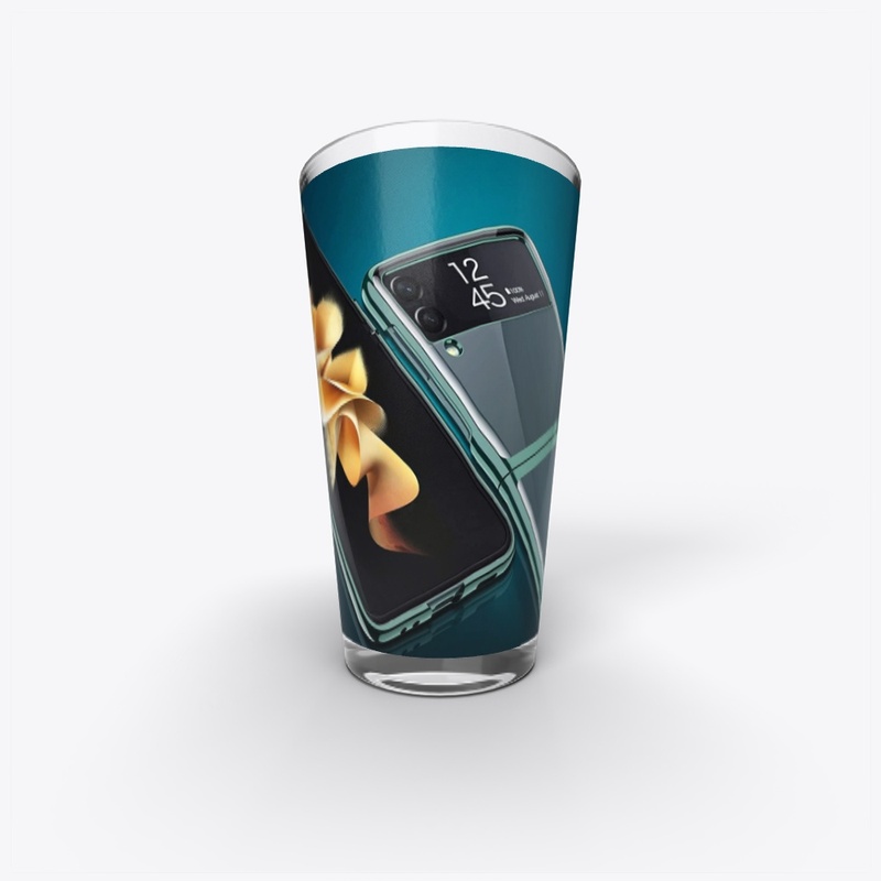 mobile accessories blue water design 