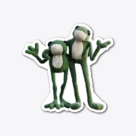 Timmy & Tabitha Vinyl Sticker Standard T-Shirt Front