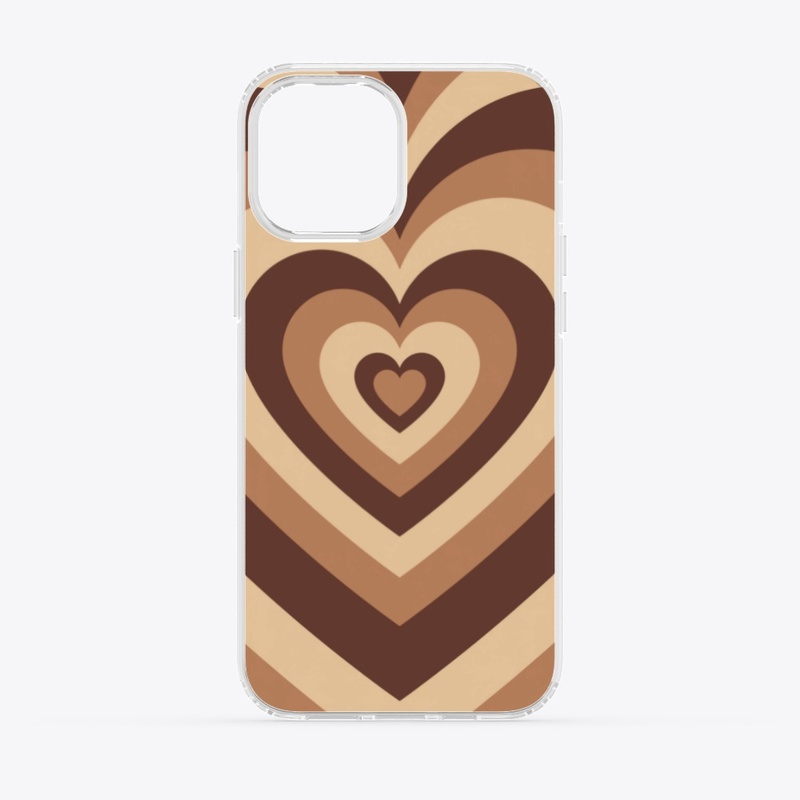 Y2K Brown Heart