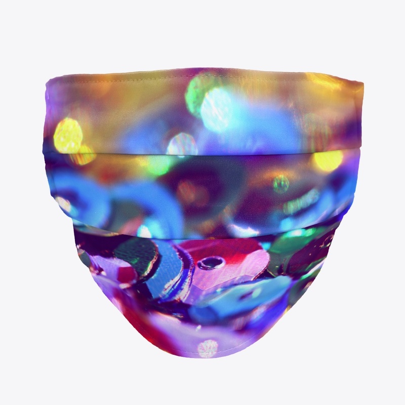 Abstract Button Pattern Design