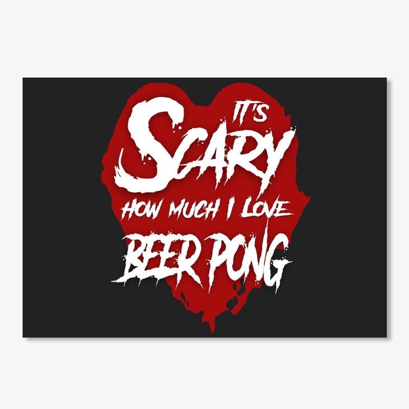 Scary  Beer Pong