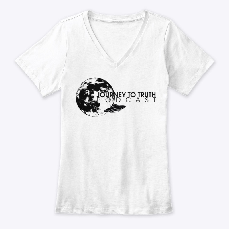 Women's Moon/UFO Tee (Black Logo)
