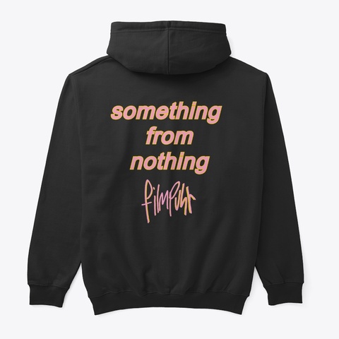 Filmpuhr Team Hoodie Black T-Shirt Back