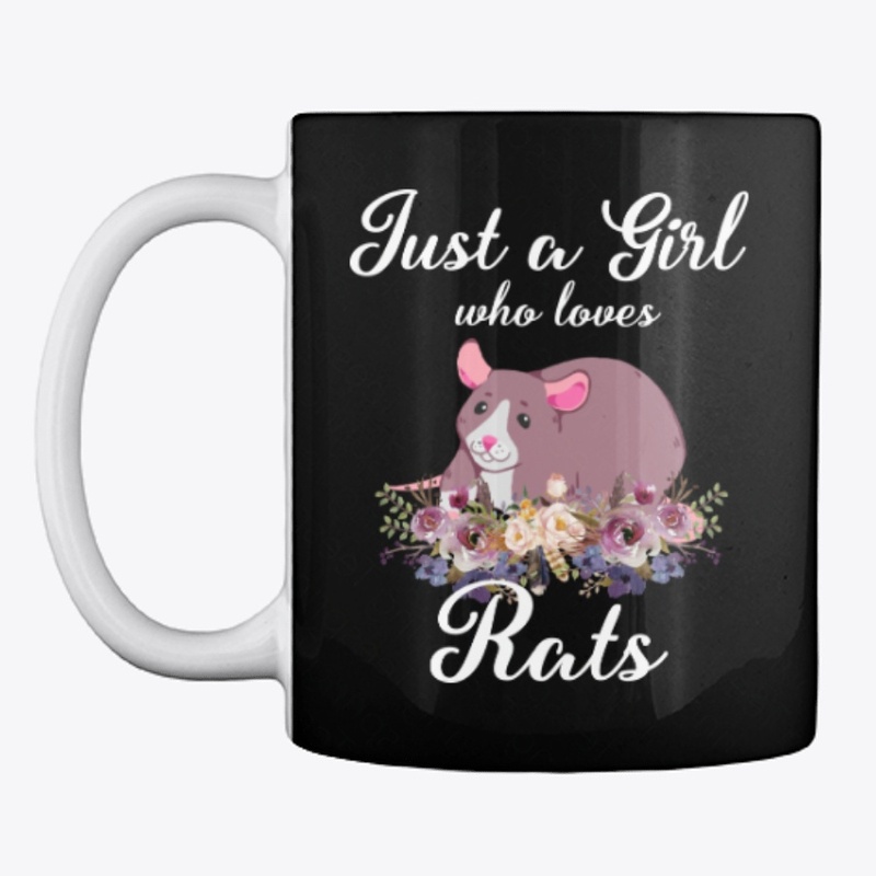 Girl Loves Rats Flower Style