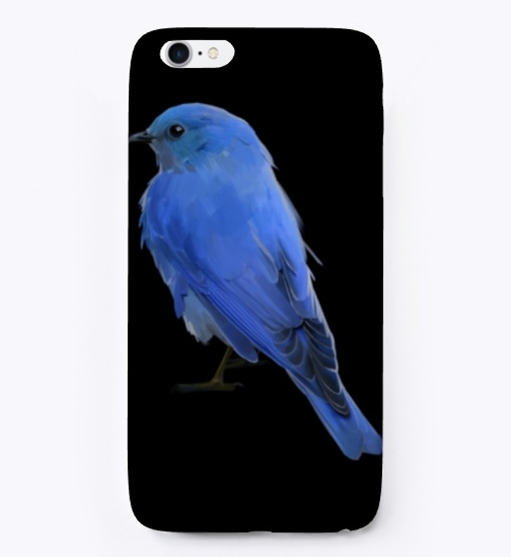 small blue bird