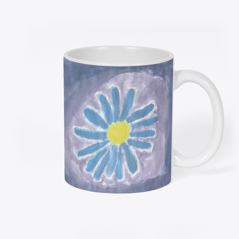 Dreamy Blue Flower