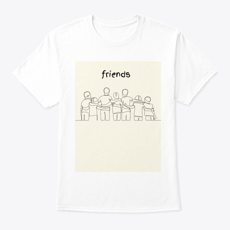 "Colorful Friends Tee"