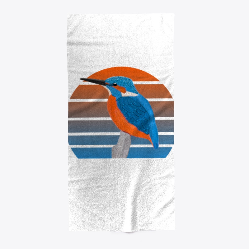 jz.birds Kingfisher Bird Animal Art