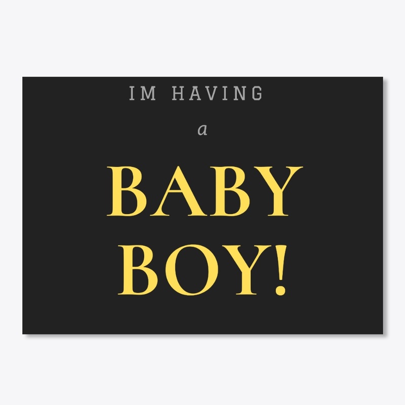 Im having a baby boy