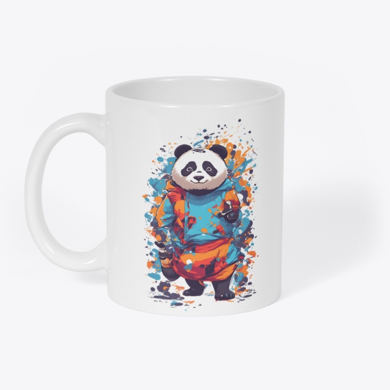A cute panda
