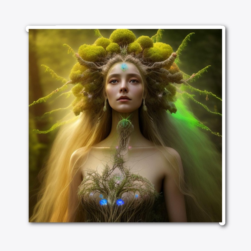 "Aelwyn - gentle Moss Spirit"