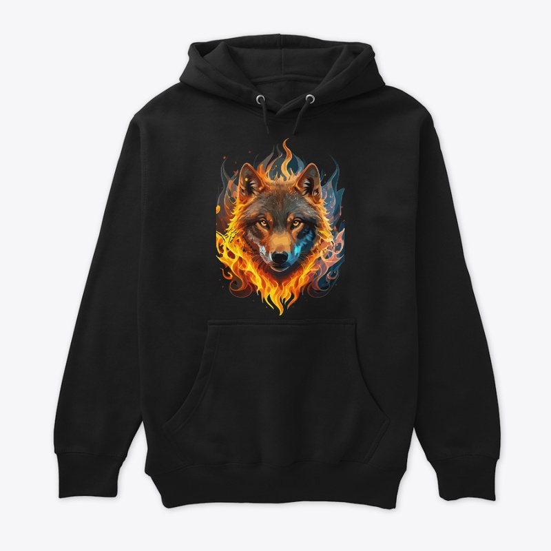 T-shirts Fire Lion