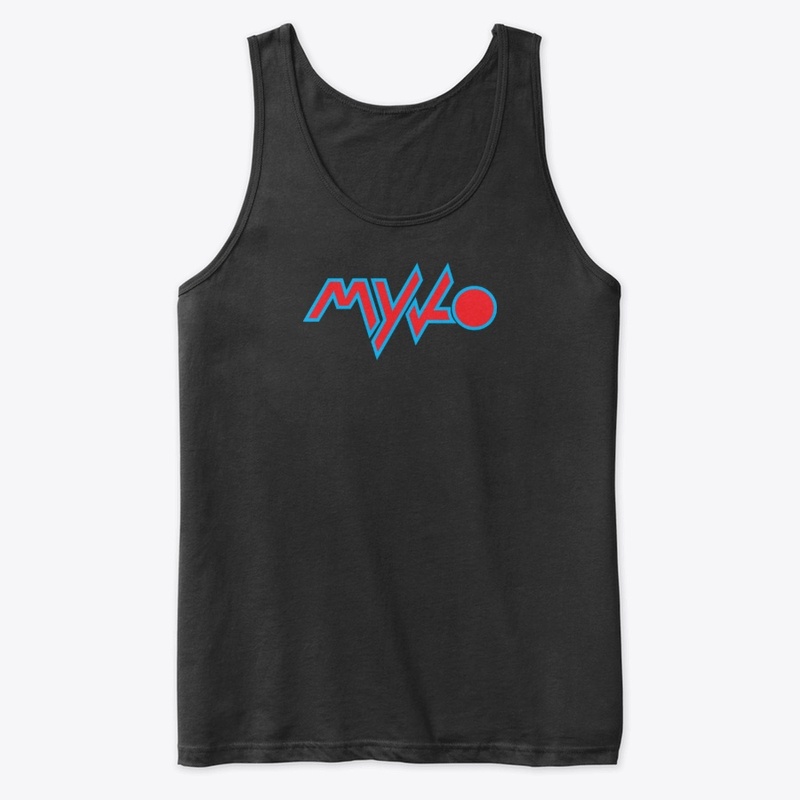 Myko - Red and Blue Logo