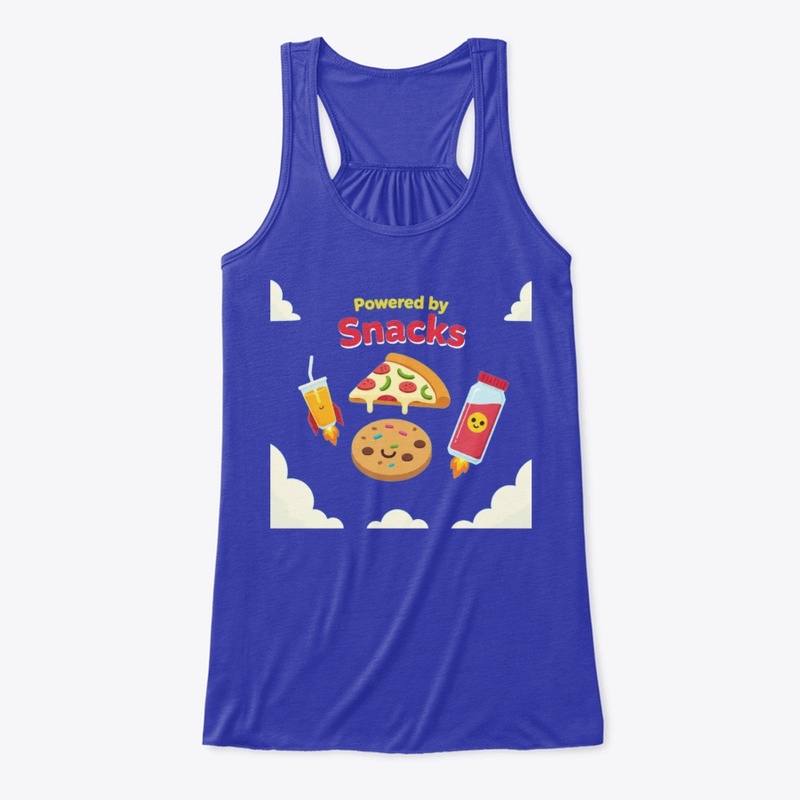 Powered by Snacks 🚀 Foodie Fun Tee