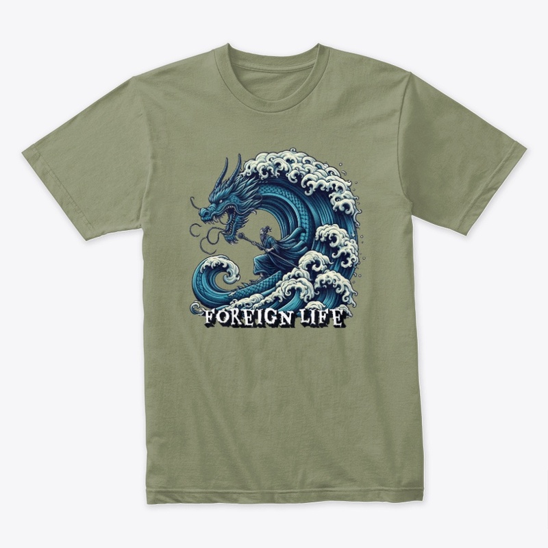Foreign Life Riding Dragon Wave
