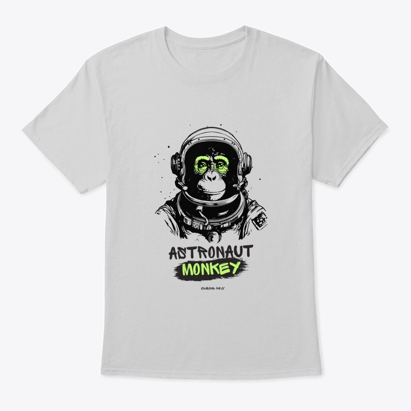 "THE ASTRONAUT MONKEY" by QUANTUM WOLF 