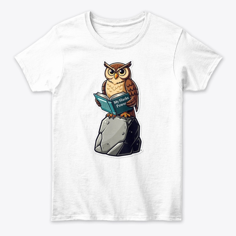 Wise Owl "My Hacks Power" Graphic Tee