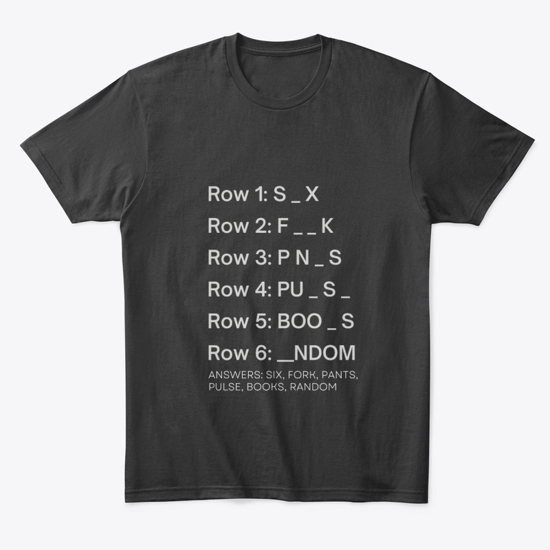  Fill In The Blanks