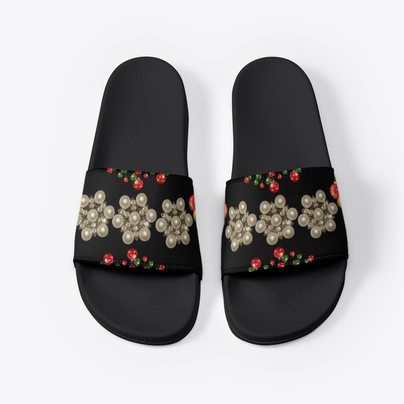 Colorfull Ball on Beach shoes for women