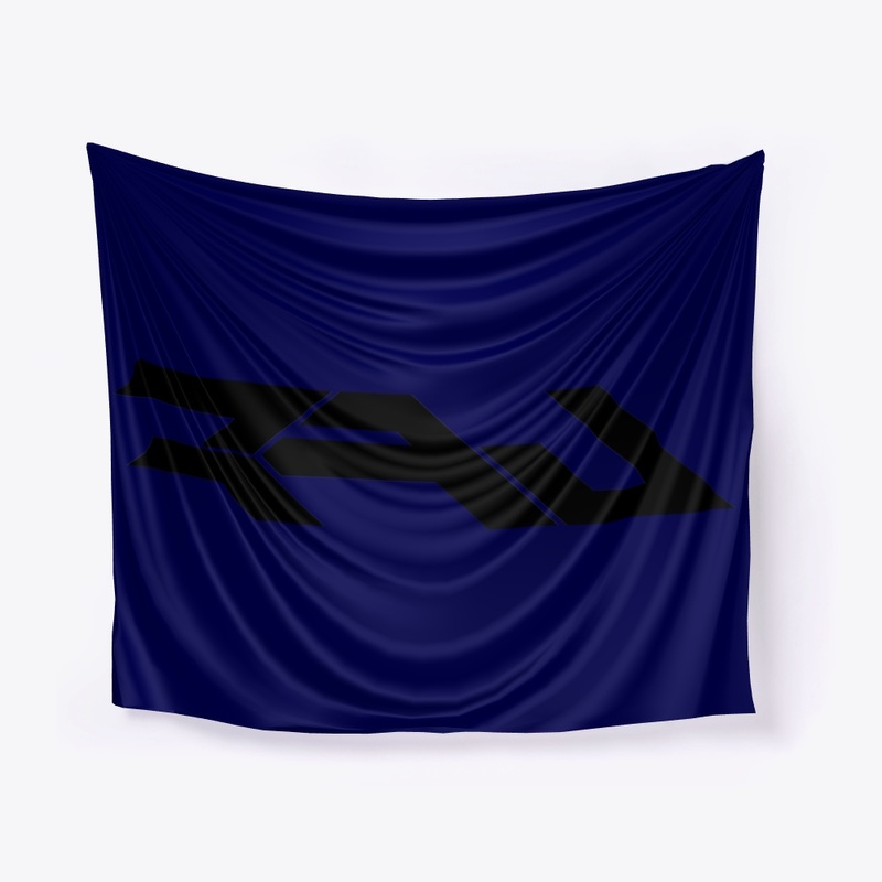 Raw Logo Wall Tapestry 