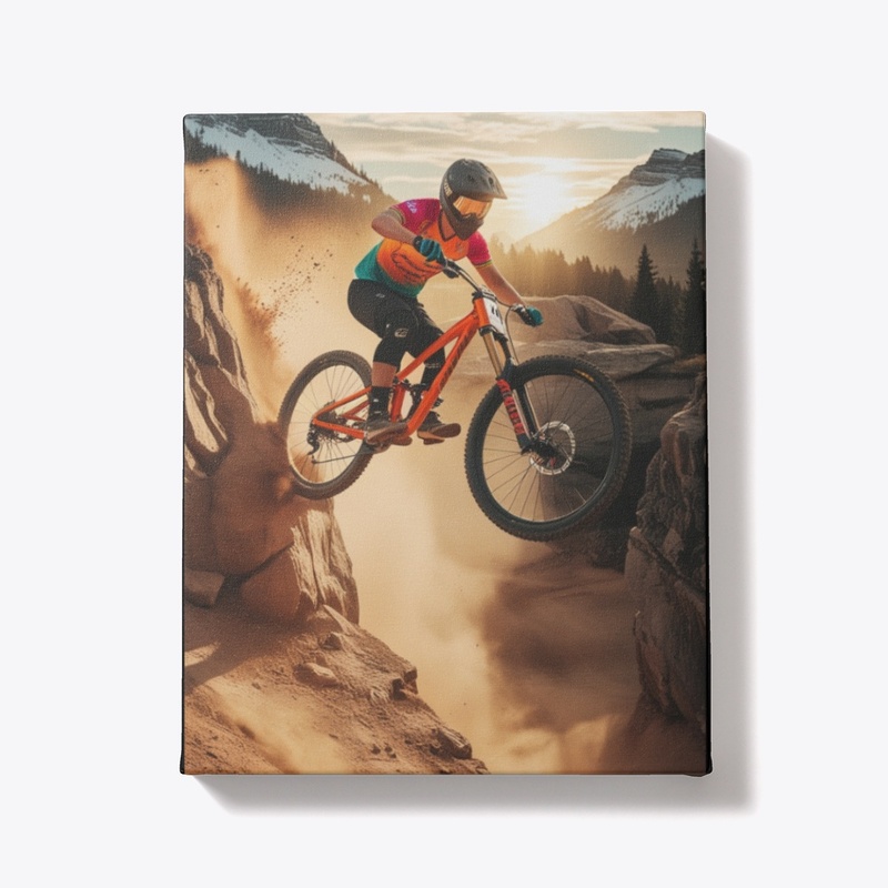 Extreme Adventure Mountain Biking Thrill