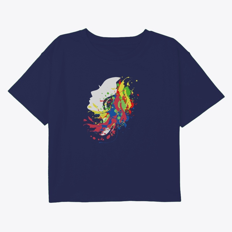 Abstract Women Face