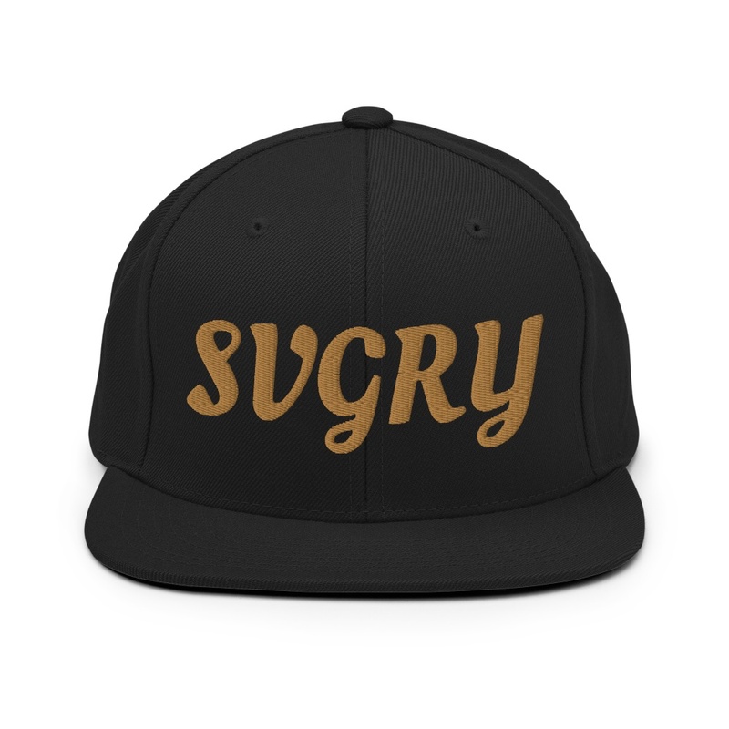 Black snapback